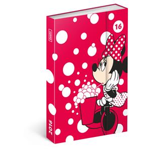 Diary Minnie Weekly B6 2016 magnetic 2016