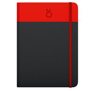 Diary Orion Daily A5 anthracit - red