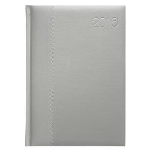 Diary Pluto 2016 daily A5 - silver