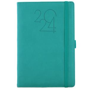 Diary POLY daily A5 2024 Polish - kerosene