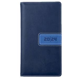 Diary RIGA weekly pocket 2024 Polish - blue