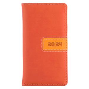 Diary RIGA weekly pocket 2024 Slovak - orange