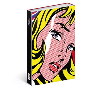 Diary Roy Lichtenstein Weekly B6 2016 magnetic 2016