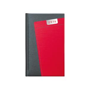 Diary slovak Niké 2016 weekly pocket - red