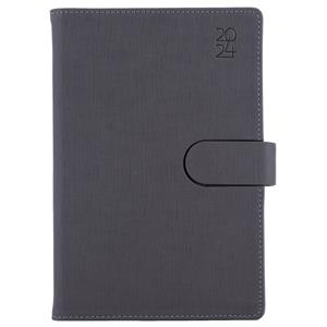 Diary SPLIT daily A5 2024 Polish - grey