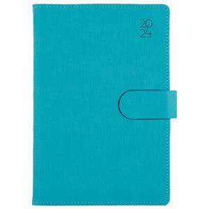 Diary SPLIT daily B6 2024 Polish - turquoise