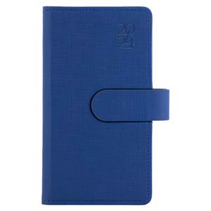 Diary SPLIT weekly pocket 2024 Polish - blue