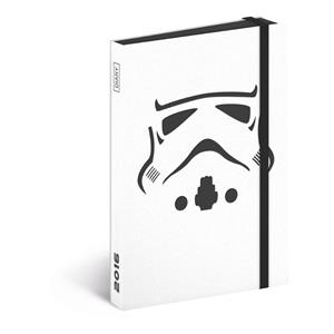 Diary Star Wars White Weekly B6 2016 image 2016