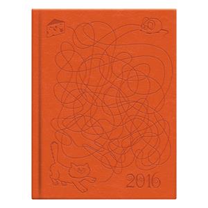 Diary Tom 2016 weekly - orange