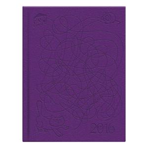 Diary Tom 2016 weekly - purple