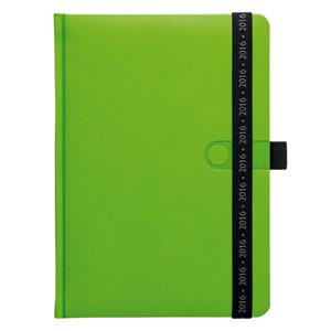 Diary Trendy 2016 daily A5 - green