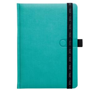 Diary Trendy 2016 daily A5 - turquoise