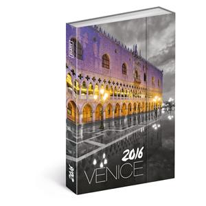 Diary Venice Weekly B6 2016 magnetic 2016