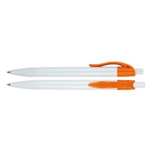 EDATH ball Pen - white/orange