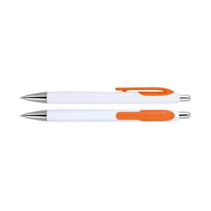 EMPIRE ball Pen - white/orange