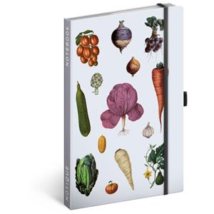 Funny Notebook Vegetables Katerina Winter A5 - lined