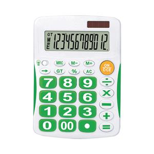 HELIKA calculator - white/green