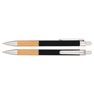 Jigga ballpoint pen - black/light wood