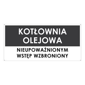 KOTŁOWNIA OLEJOWA, szary - płyta PVC 2 mm z dziurkami 190x90mm