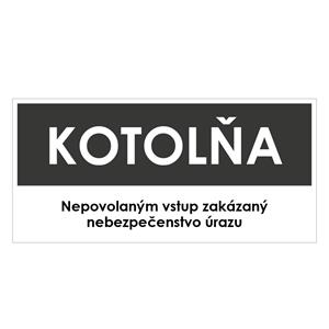 Kotolňa, šedá, plast 2mm,190x90mm