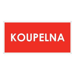 KOUPELNA, plast 2 mm s dírkami 190x90 mm