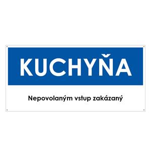 Kuchyňa, modrá, plast 2mm s dierkami-190x90mm