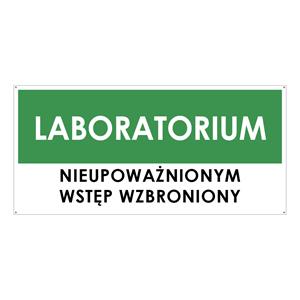 LABORATORIUM, zielony - płyta PVC 2 mm z dziurkami 190x90 mm