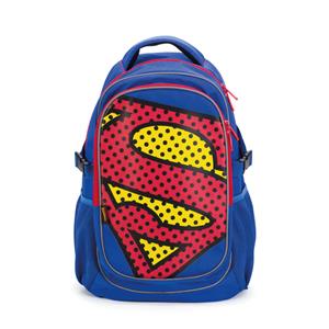 Large backpack with rain poncho Superman – POP