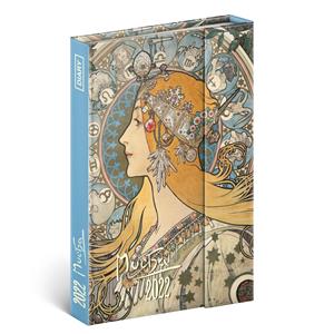 Magnetic weekly diary 2022 B6 Alphonse Mucha