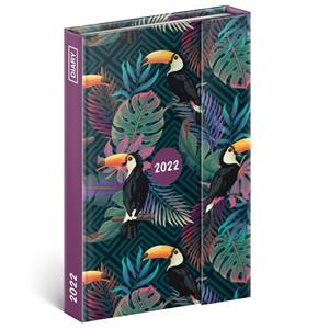 Magnetic weekly diary 2022 B6 Tropical