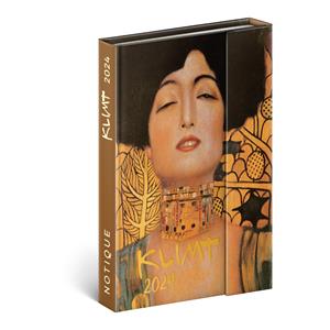 Magnetic weekly diary 2024 B6 Gustav Klimt