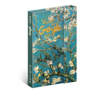 Magnetic weekly diary 2024 B6 Vincent van Gogh