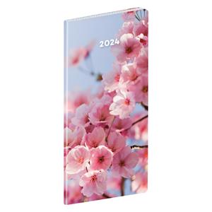 Monthly pocket Diary 2024 Flowers SK