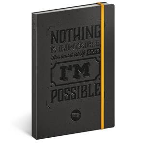 Motivation notebook A5 - lined