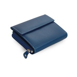 MultiBlue ladies leather purse