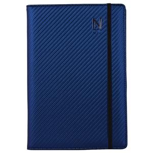 Note ELASTIC A5 dotted - blue/black