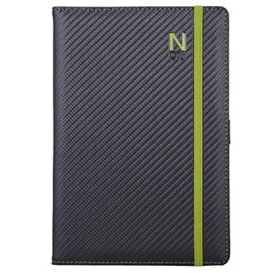 Note ELASTIC A5 dotted - grafit /green