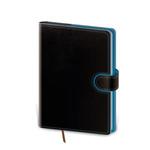 Note Flip A5 Dotted - black/blue
