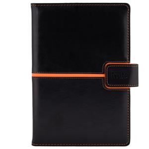 Note MAGNETIC A5 dotted - black/orange