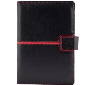 Note MAGNETIC A5 dotted - black/red