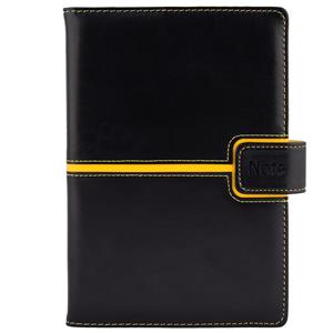 Note MAGNETIC A5 dotted - black/yellow