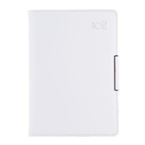 Note METALIC A5 Squared - white