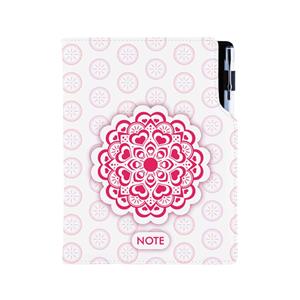 Notes DESIGN A5 dotted - Mandala red