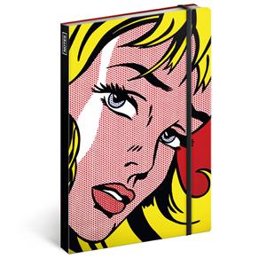 Notes Girl/Roy Lichtenstein A5