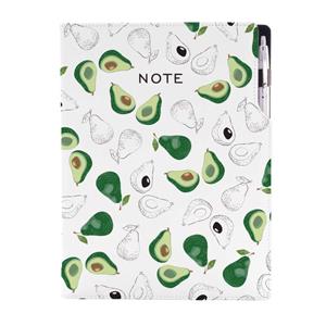 Notizbuch DESIGN A4 kariert - Avocado