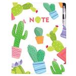 Notizbuch DESIGN A4 kariert - Kaktus