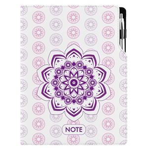 Notizbuch DESIGN A4 kariert - Mandala Lila