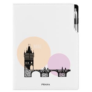 Notizbuch DESIGN A4 kariert - Prag