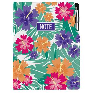 Notizbuch DESIGN A4 kariert - Tropic