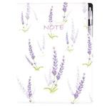 Notizbuch DESIGN A4 liniert - Lavendel